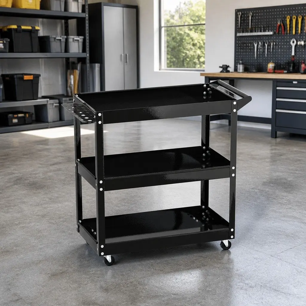 3-Tier Tool Trolley