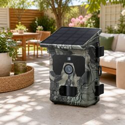 Solar-Powered 4K Trail Camera for Enhanced Outdoor Spaces