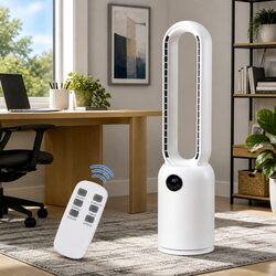 Elevate Your Space with an 88cm Bladeless Tower Fan