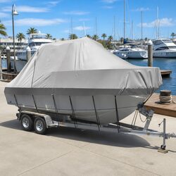 Waterproof Jumbo Boat Cover for 21-23ft Vessels