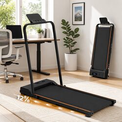 Compact Walking Pad Treadmill for Enhanced Home Fitness