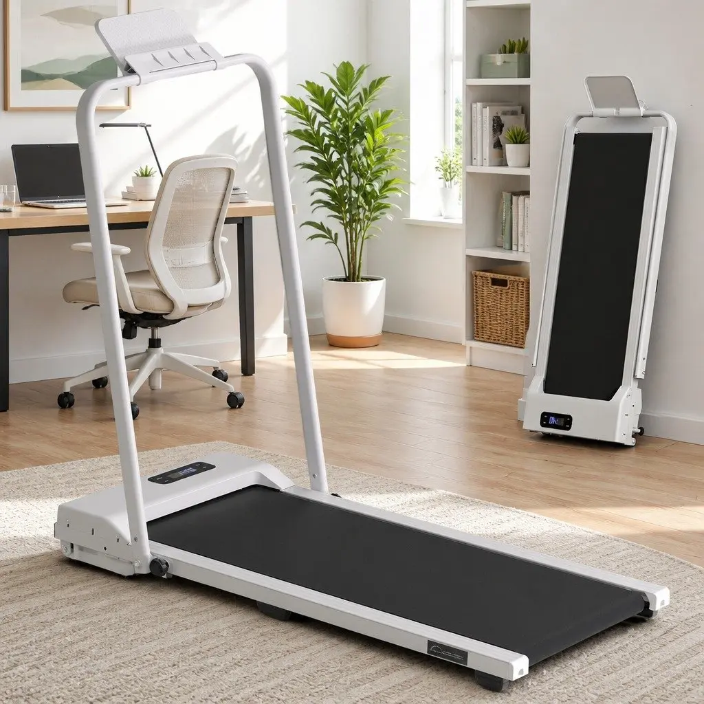 Walking Pad Treadmill Foldable 12% Incline 3-in-1 Under Desk Home Gym Machine