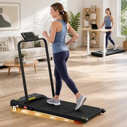 Enhance Your Space with a Foldable Electric Walking Pad 380mm Black
