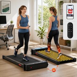 Walking Pad Treadmill with Massage Feature for Home Gym