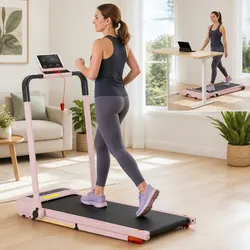 Transform Your Home Gym with This Foldable Electric Treadmill