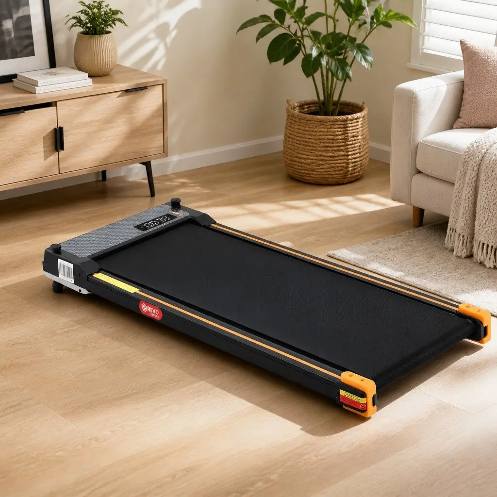 Walking Pad Treadmill 380mm Double Sided Running Foot Massage Compact Home Fitness