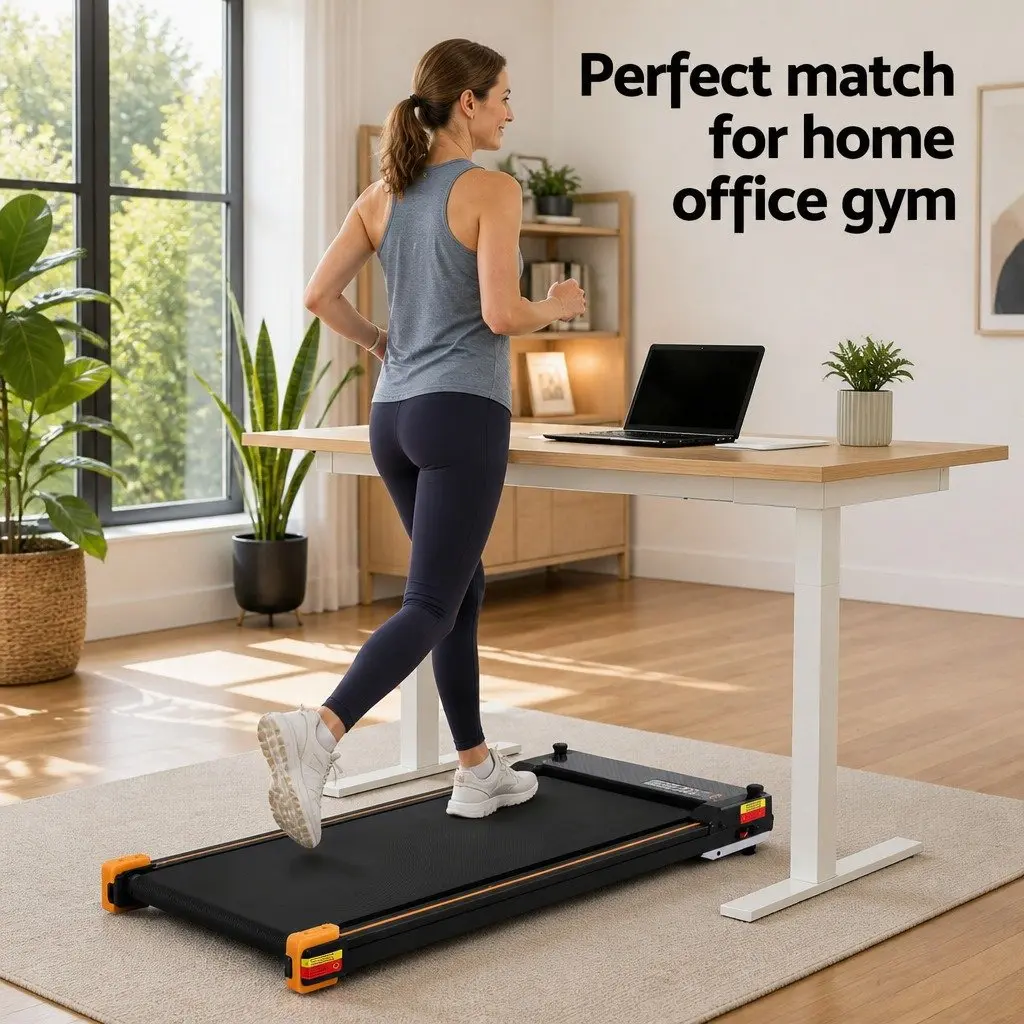 Walking Pad Treadmill 380mm Double Sided Running Foot Massage Compact Home Fitness