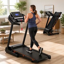 Electric Treadmill Home Gym Fitness Exercise Machine 18 Speed 12 Programs