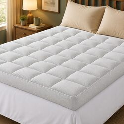 Enhance Your Bedroom with Our 11cm Pillowtop Mattress Topper