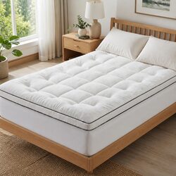 Enhance Your Sleep with a 5cm Coral Fleece Mattress Topper