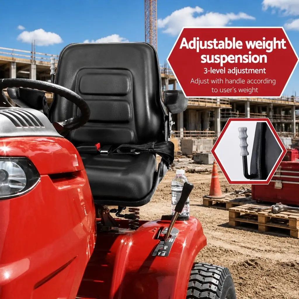 Universal Suspension Tractor Seat Heavy Machinery Adjustable Armrests