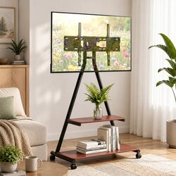 Enhance Your Space with a Mobile TV Stand for 32-75 Inch TVs