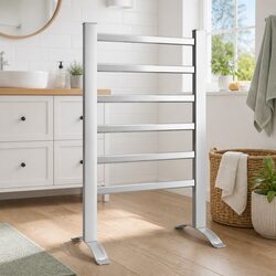 Elevate Your Space with a 6-Bar Heated Towel Rack