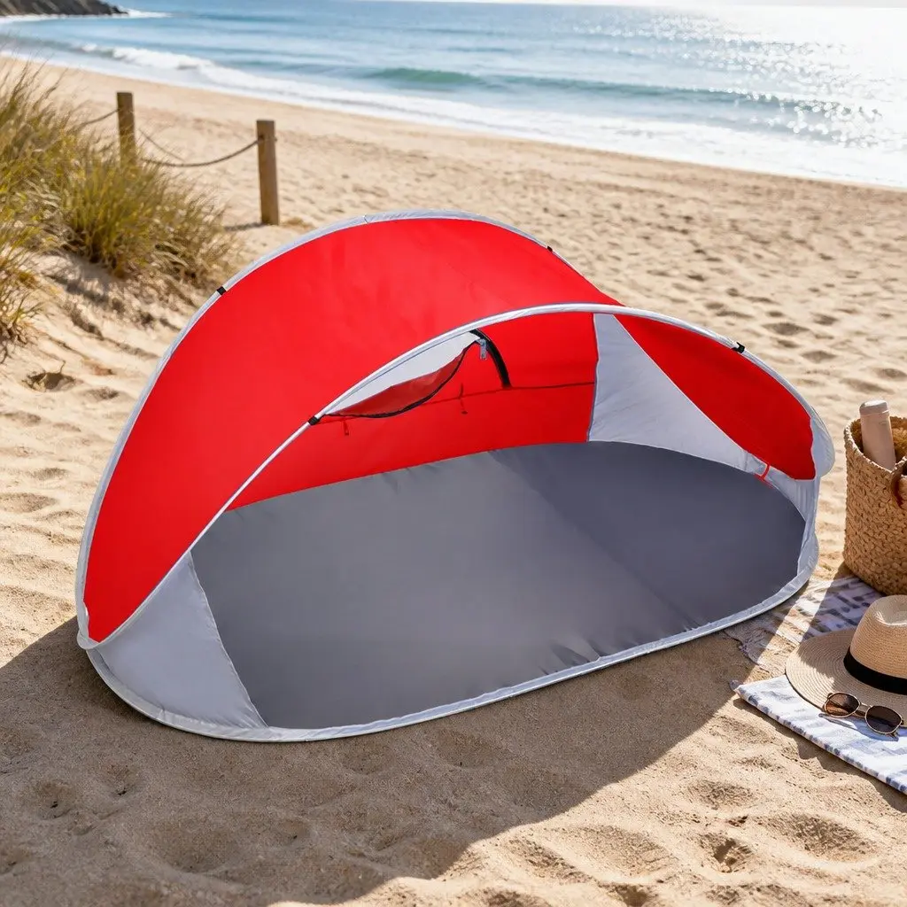 Pop Up Tent 4 Person Instant Setup UV Resistant Weatherproof Outdoor Shelter