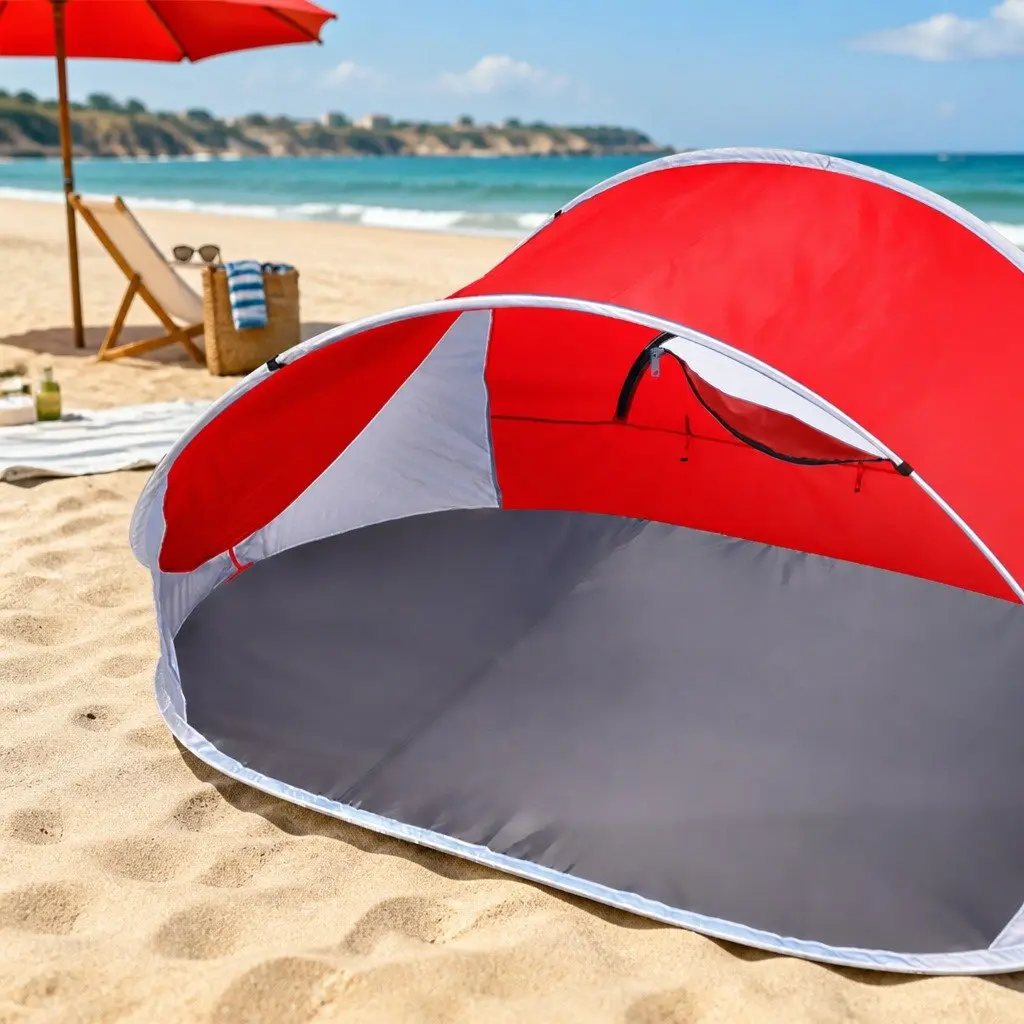 Pop Up Tent 4 Person Instant Setup UV Resistant Weatherproof Outdoor Shelter