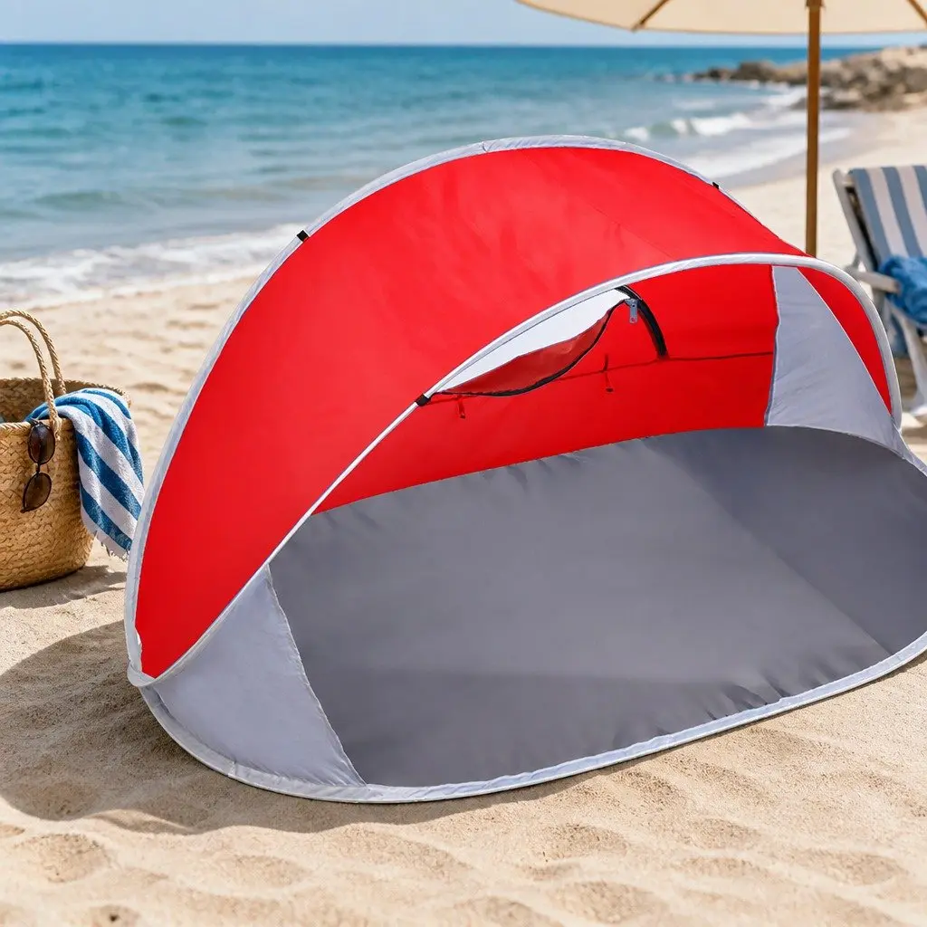 Pop Up Tent 4 Person Instant Setup UV Resistant Weatherproof Outdoor Shelter