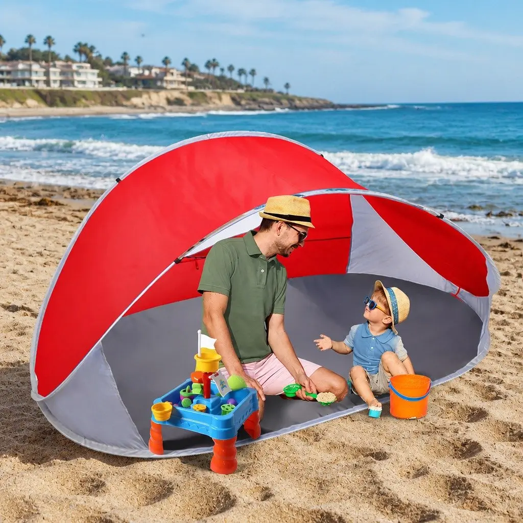 Pop Up Tent 4 Person Instant Setup UV Resistant Weatherproof Outdoor Shelter