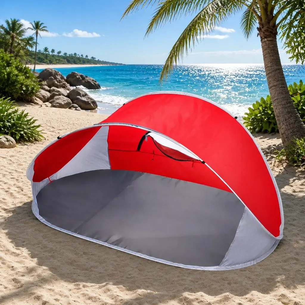 Pop Up Tent 4 Person Instant Setup UV Resistant Weatherproof Outdoor Shelter