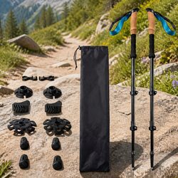 Enhance Your Outdoor Adventures with Adjustable Trekking Poles