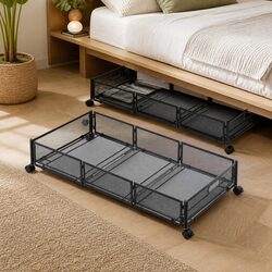 Organise Your Space with Metal Under Bed Storage Containers