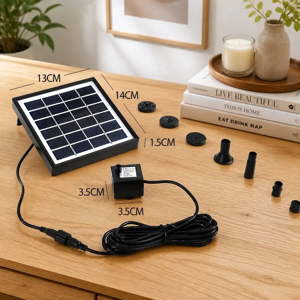 Solar Water Fountain
