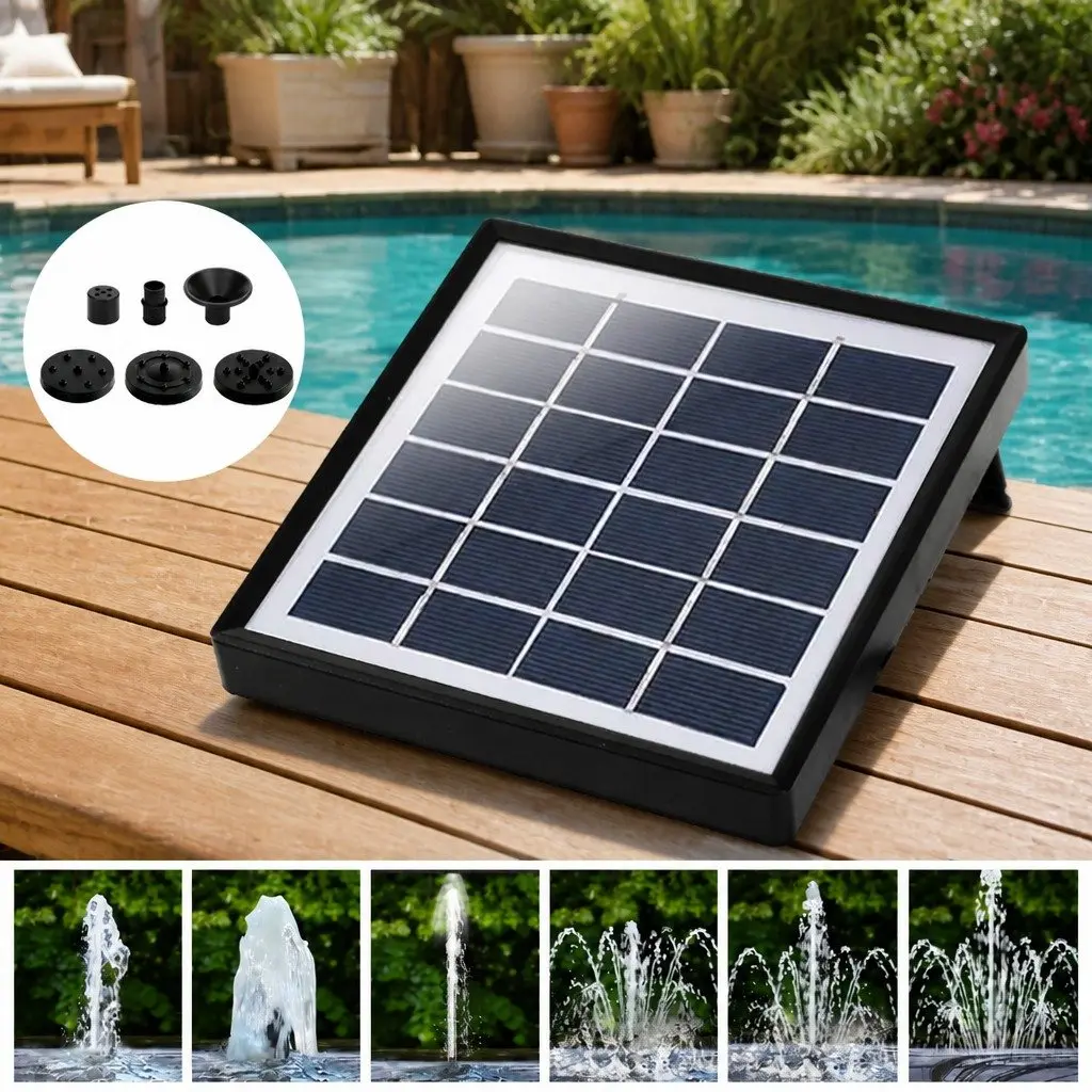 Solar Water Fountain