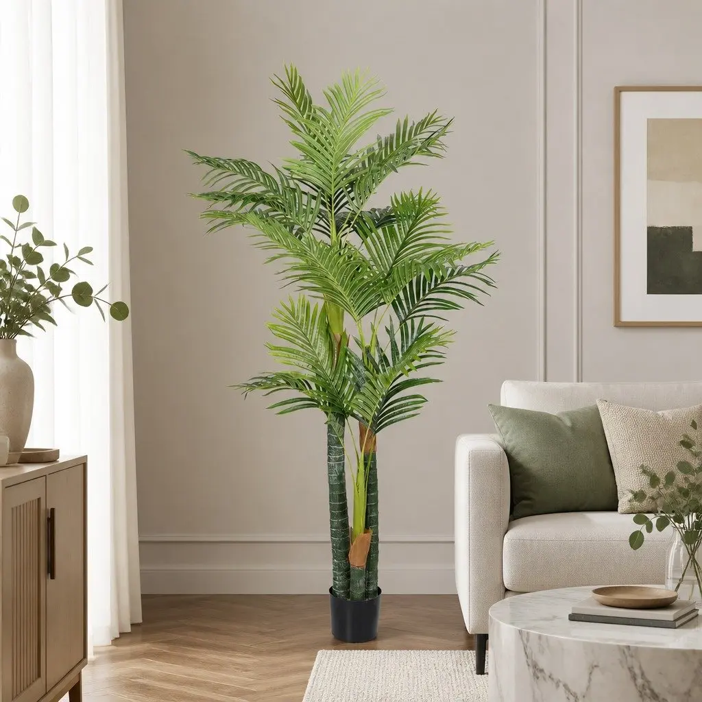Artificial Plants Tree 180cm Indoor Outdoor Maintenance Free Greenery Decor