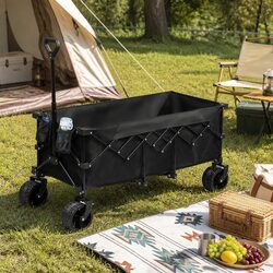 Outdoor Folding Wagon for Effortless Transport