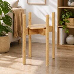 Elevate Your Space with a Versatile Bamboo Plant Stand