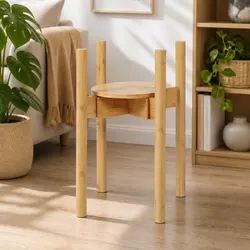 Elevate Your Space with a Versatile Bamboo Plant Stand