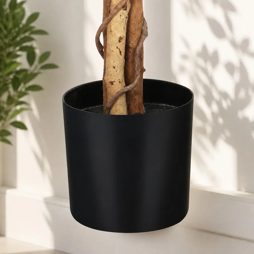 Artificial Tree 90CM Lifelike Green Plant Indoor Outdoor Home Decor Faux Christmas