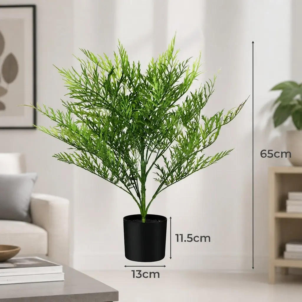 Artificial Tree 65CM Lifelike Faux Green Plant Indoor Outdoor Home Garden Decor