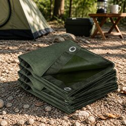 Green Tarpaulin 2x3 Meter for All-Weather Protection