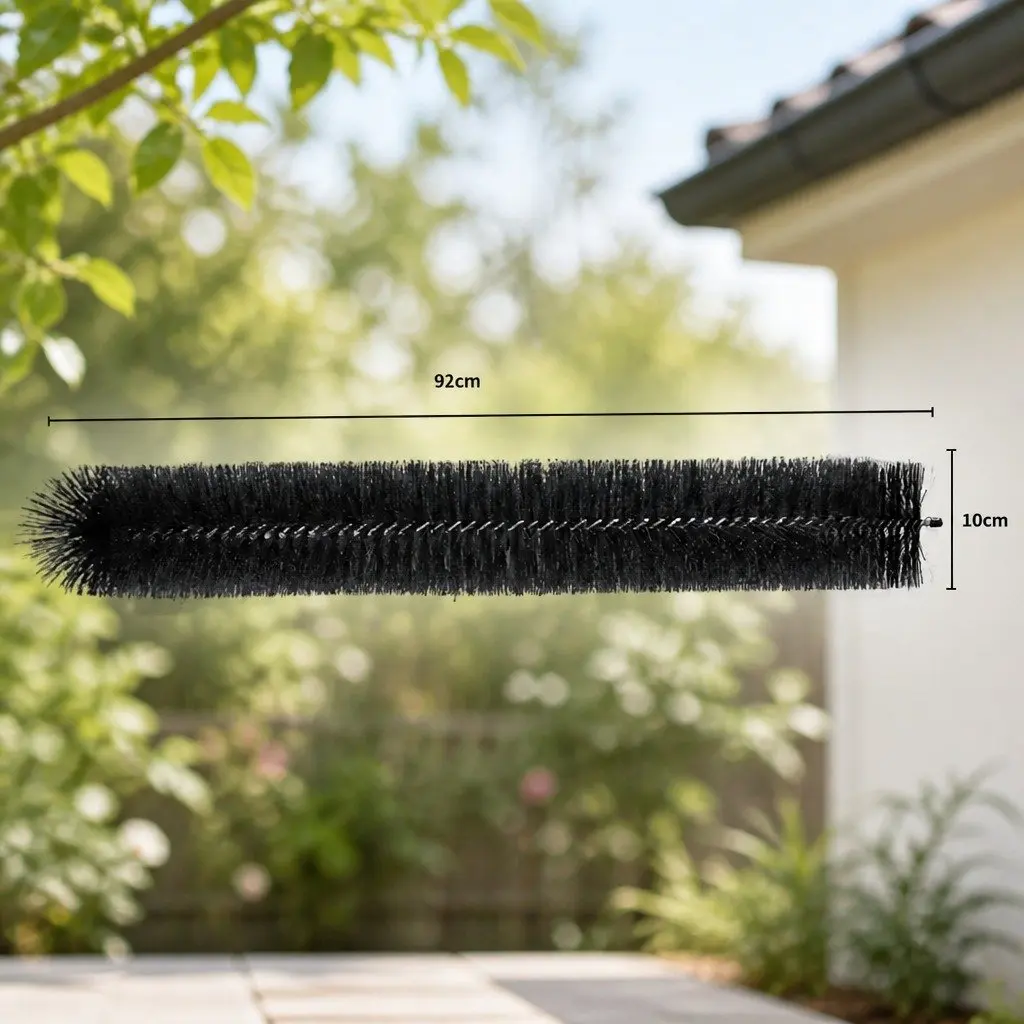 Gutter Brush Guard 92cm x 10cm Leaf Debris Blocker 24 Pack