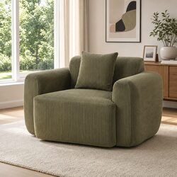 Stylish Armchair Sofa: Elevate Your Living Space in Green