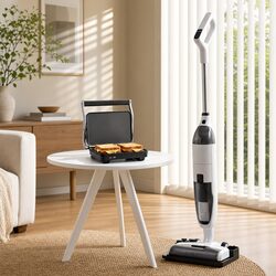 Elevate Your Space with Cordless Vacuum Mop and Sandwich Press