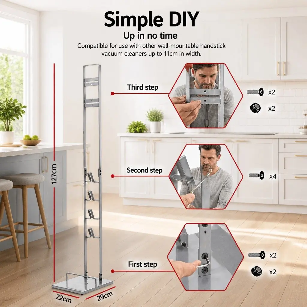 Freestanding Handstick Vacuum Cleaner Stand Tower Storage Dyson V6 V7 V8 V10 V11