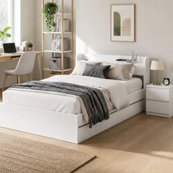 Elevate Your Space with a Coordinated Bed Frame and Nightstand