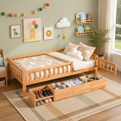 Kids Single Bed Frame Enhancing Your Child's Space