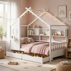 Maximize Your Child’s Bedroom with a House Design Bed Frame