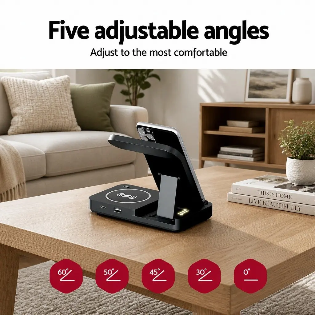 4-in-1 Wireless Charger Station