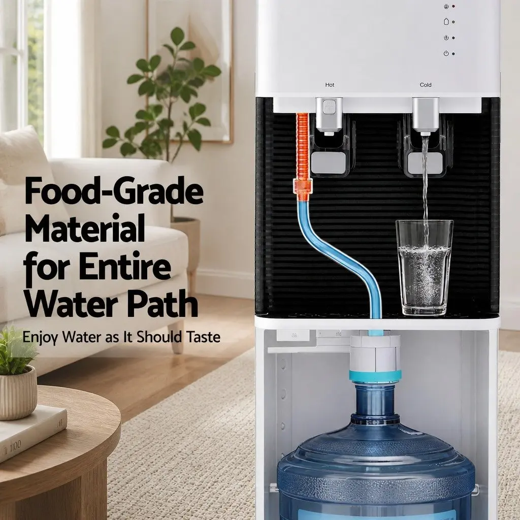 Water Dispenser Bottom Loading Hot Cold Dual Tap Chiller