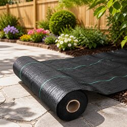 Enhance Your Outdoor Space with Our Black Weed Mat 0.915m x 200m