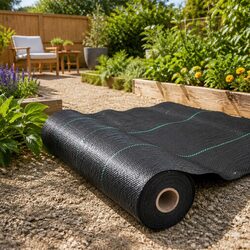 Elevate Your Garden with a 1.83m x 50m Black Weed Mat
