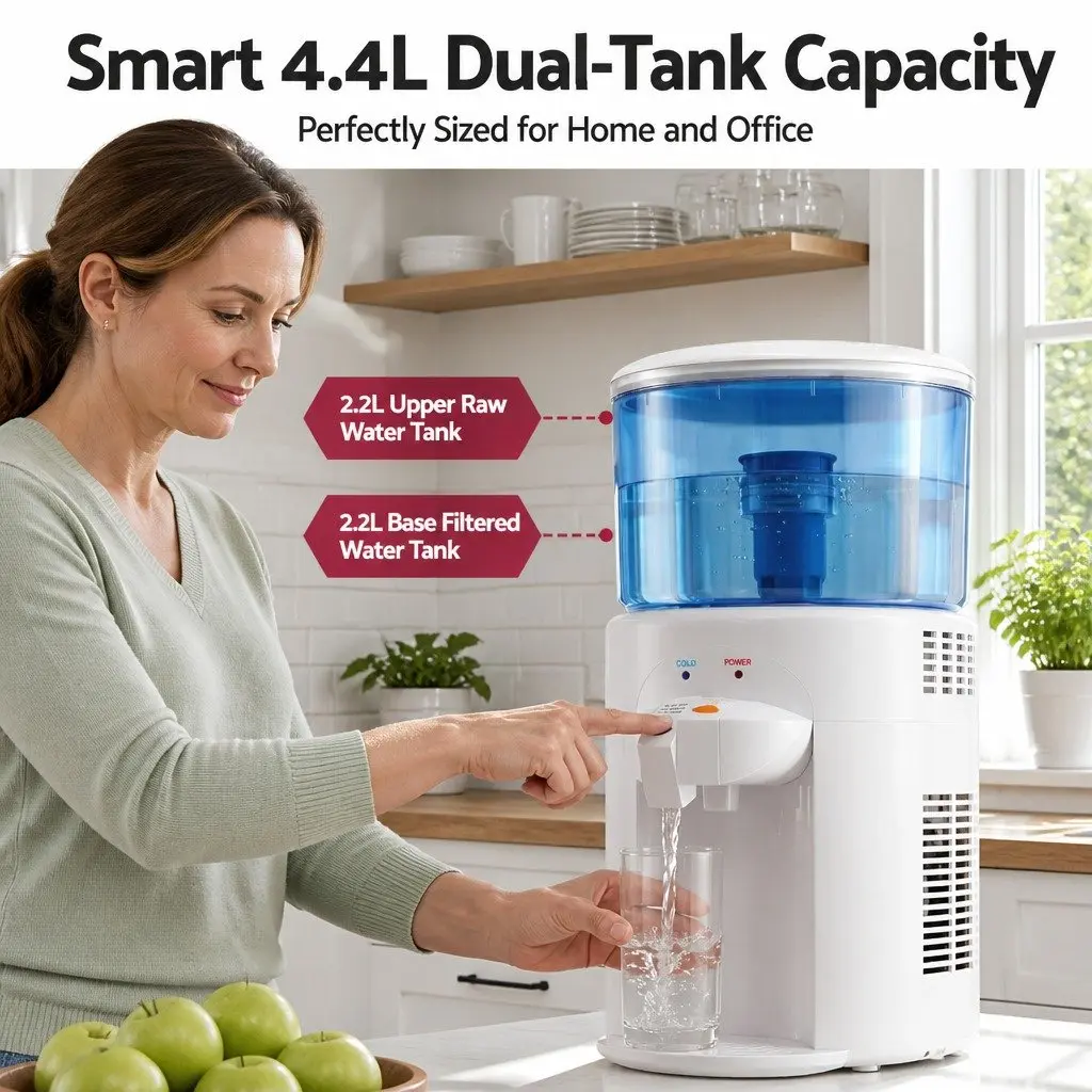 5L Benchtop Water Cooler Dispenser