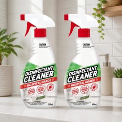 Disinfectant Spray 500ml x2 Multi Surface Hospital Grade Cleaner Antibacterial