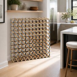Stylish 110-Bottle Wine Rack for Your Home