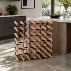 Stylish 42 Bottle Wine Rack for Modern Spaces