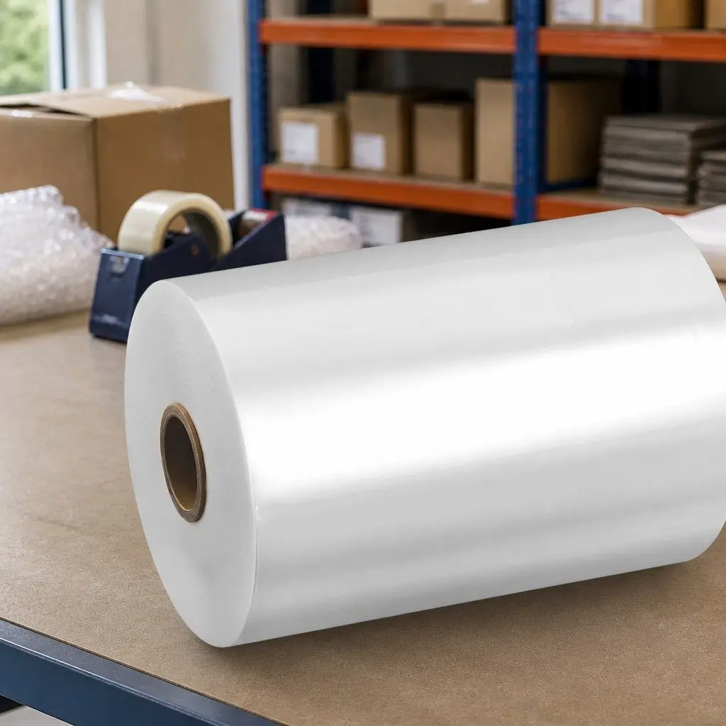Machine Clear Stretch Film Roll 1524m x 50cm Heavy-Duty Pallet Shrink Wrap