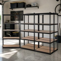 Maximize Your Space with 5-Tier Garage Storage Rack
